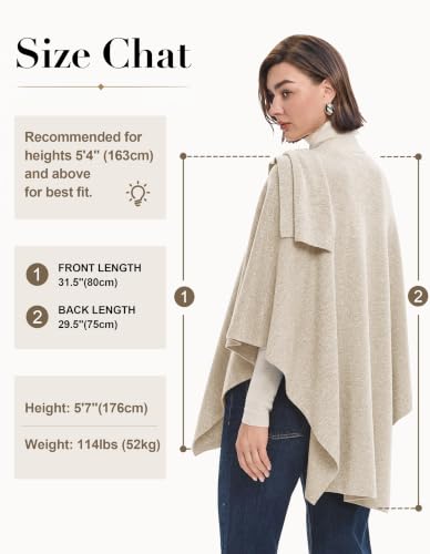Image of PULI Womens Cross Front Poncho Shawl Wrap Elegant Wedding Formal Gift