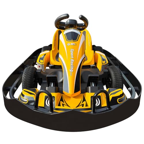 JYXKART Kids Go Kart, DRT3 Electric Go Kart Build in...