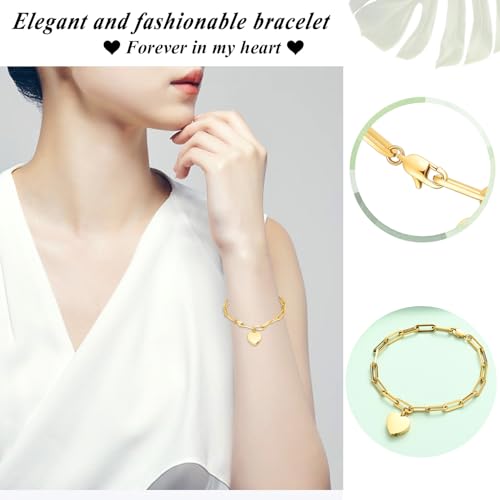 Cremation Urn Bracelet Keepsake Jewelry, Stainless Steel Heart Memorial Urn Bracelet Bangle Cremation Keepsake Jewelry for Ashes3