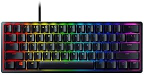 Amazon.com: Razer Huntsman Mini 60% Gaming Keyboard: Fast Keyboard ...