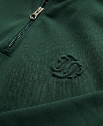 Superdry Country Club Embossed Half Zip Sweater S