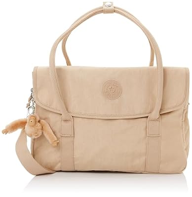 Kipling SUPERWORKER S Borsa a tracolla, borse per computer, Sparkled Beige (Beige)