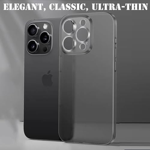 Coque iPhone 14 Pro Max souple translucide mate et fine - 7
