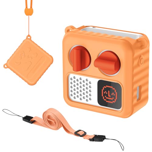 Fintie Silicone Case Cover for Yoto Mini Player with Wrist Strap & Lanyard