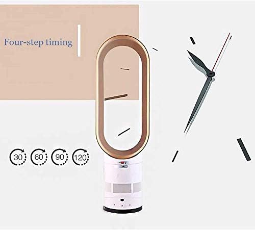 Bladeless Air Cooler with Negative Ions, Remote Control, Ultra Quiet for Home, Office, Bedroom - Space Saving Design