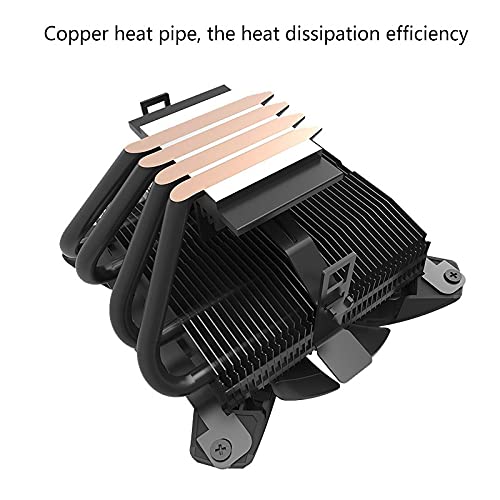 CPU radiateur de refroidisseur silencieux 120mm pour PC RGB