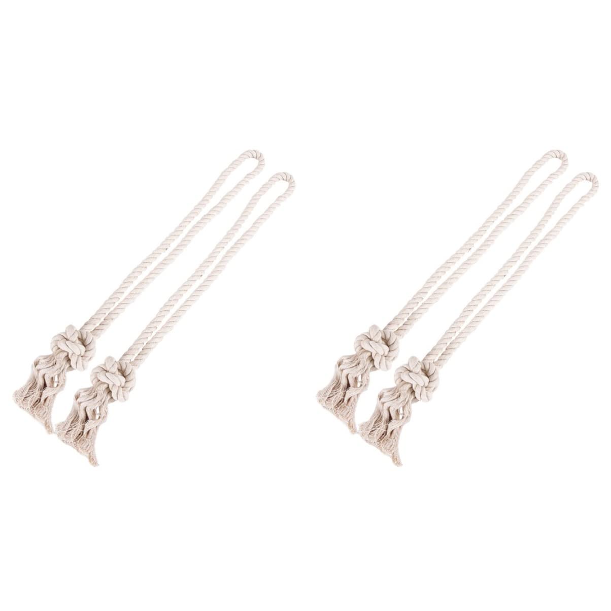 Cuerda para cortina resistente con clips de fijacion firme para terrazas