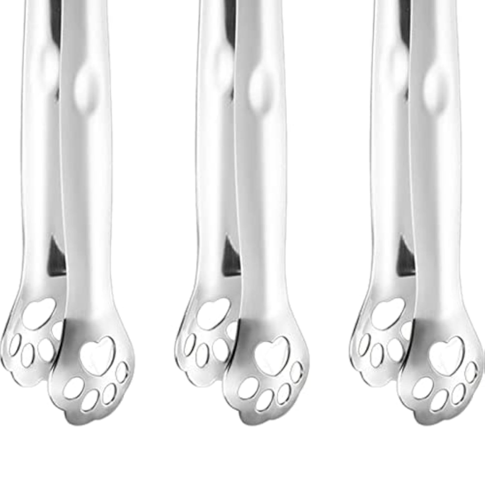 3X Stainless Steel Food Clips Baking Bread Clamp