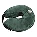 Dog Inflatable Neck Collar, Soft Dog Neck Donut Collar Cones for Small Pet Recovery Protective Cone for for Large Medium Small Cats After Surgery (Camo Hook and Hoop Fasteners L)