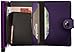 Secrid Mini Wallet, Matte Purple, Genuine Leather, RFID Safe, Holds up to 12 Cards