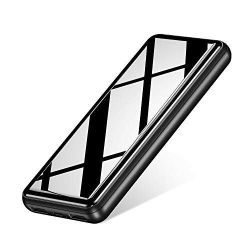 IEsafy Portable Charger, 26800mAh Large Capacity Power Bank with Dual 5V/2.4A Port Fast Charging External Battery Pack for iPhone, Samsung, Google LG, iPad, AirPods ect