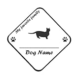 ForzaGroup 全犬種 全猫種対応 マンチカン2 (11-172) 猫 ネコ ねこ cat 防水 車ステッカー sticker シール 名前入れ 名前入り