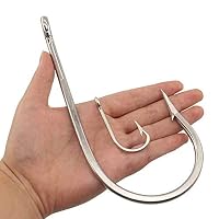 30 Pcs Hameçons Sans Herbe Acier Inox – Wacky Rig – Résistants Corrosion – Pêche Eau Douce & Mer