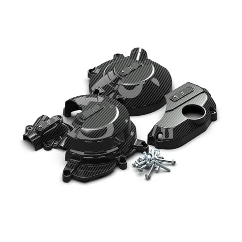 Protector estator Monster 821 anticaída tapa motor aluminio 5