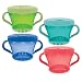 Nuby 2-Pack Snack Keepers, Colors May Vary