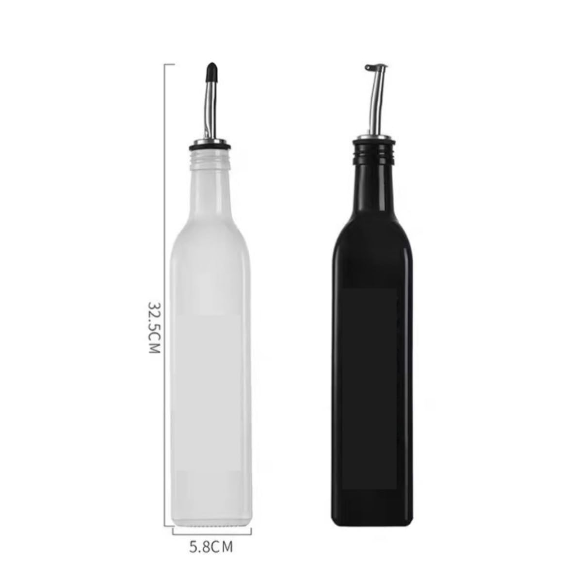 Aceitero Aceitera y Vinagrera Juego De Dispensador De Aceite Y Vinagre For Cocina Dispensador De Aceite De Oliva Con Boquilla Tapa For Botella De Aceite Aceiteras para Cocina