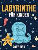 Labyrinthe für Kinder: Labyrinth-Aktivitätsbuch für Kinder 4 – 8