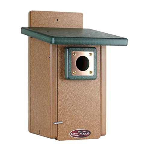10 Best Recycled Plastic Birdhouses That Birds Will Adore 5 Kettle Moraine Recycled Nest Box for Nuthatches Titmice and More