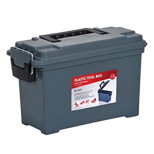 MEIJIA Portable Tool Boxes, Fishing Box, Ideal For Storage of bullets, fishing tools (11.53