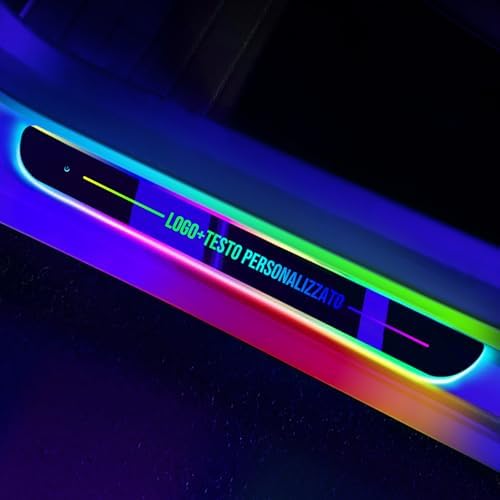 Luz LED de Bienvenida para umbral de Puerta de Coche con Logotipo...