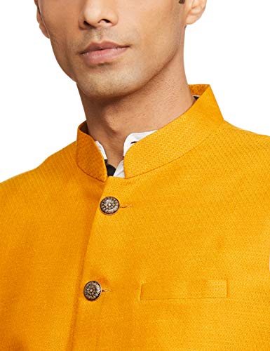 Image of Ethnix by Raymond Ethnix Mens Regular Fit Bundi