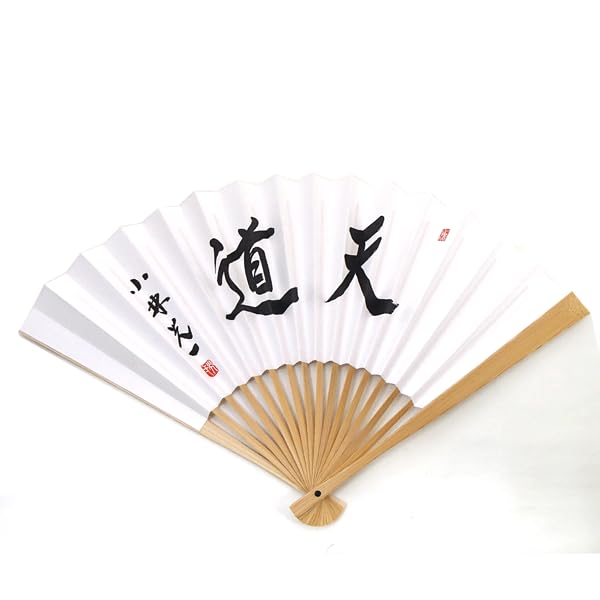 Amazon.co.jp: [日本棋院] 囲碁棋士揮毫太骨扇子 小林光一 天道 : おもちゃ