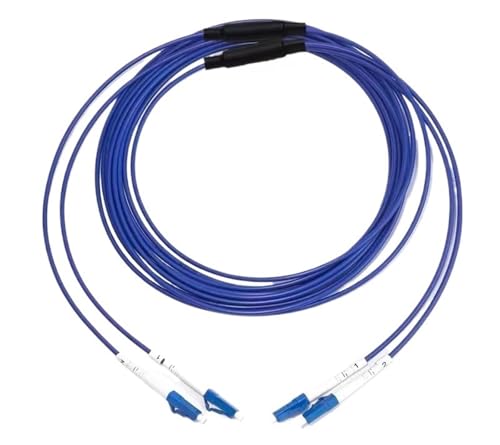 Cordon fibre optique blindé 20 m SC-SC structure TPU haute résistance