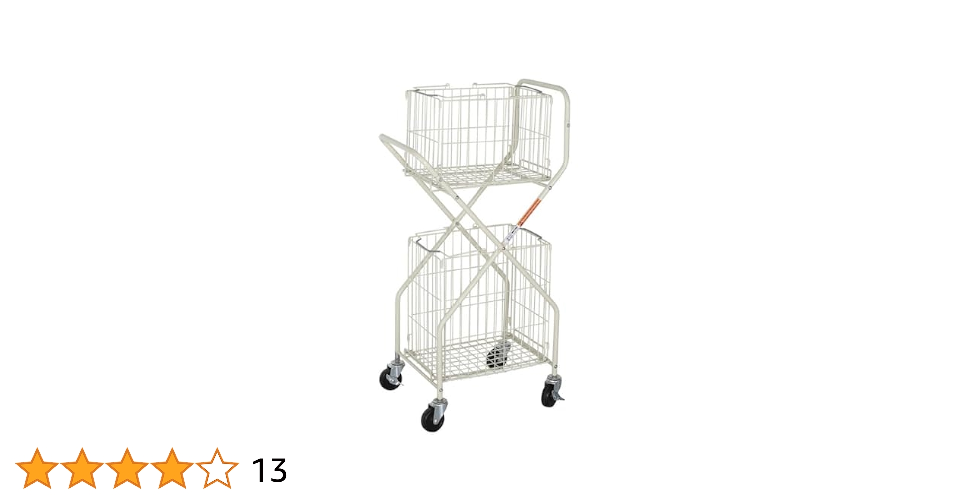 Amazon｜ダルトン(Dulton) ランドリートローリー アイボリー