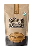 The Southern Standard - Premium Organic Iced Tea Bags - 50/50 Blend (50% Black, 50% Green and White),100 XL Bags (1 Pound. Makes 50 gallons.)
