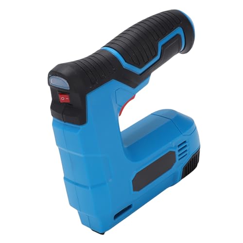 Clavadora inalámbrica Jiawu con batería de 2000 mAh y juego de 1000 grapas para bricolaje 7