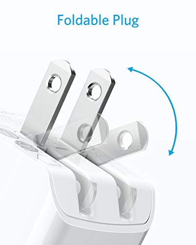 Anker 2-Pack Dual Port 12W USB A Charger Block with Foldable Plug, Charging Box Brick, Cube for iPhone 16 15 14 13 12 Pro Max, Galaxy S22 S21 Note 20 - Image 5