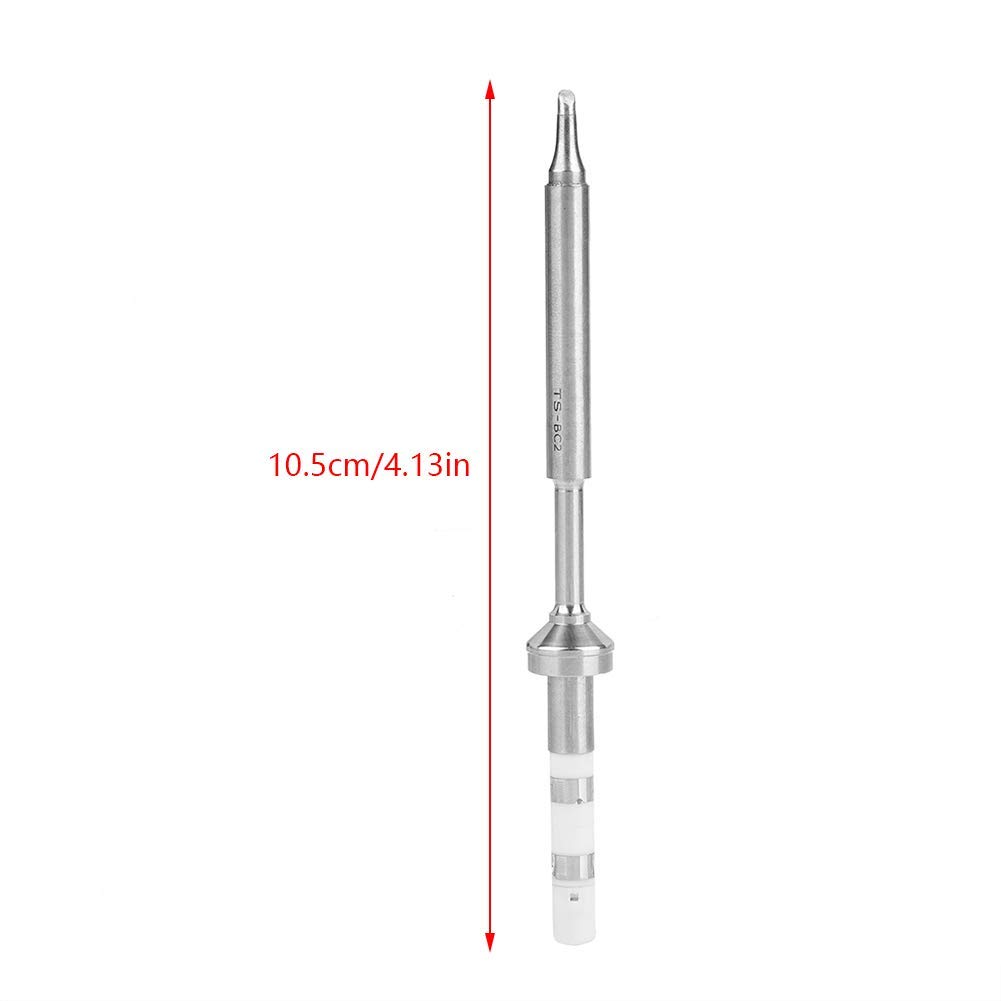 Mini końcówki lutownicze ze stali nierdzewnej wymienne groty lutownicze TS-BC2 do lutownicy TS100