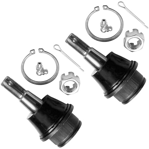 Image of Detroit Axle - Front 8pc Control Arms Kit for 2006-2008 Dodge Ram 1500 5-Lug, 2 Upper Control Arms w /Ball Joints 4 Tie Rods 2 Lower Ball Joints 2007 Replacement