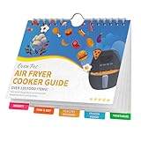 Air Fryer Cheat Sheet Magnets Cooking Guide Booklet, Cooking Times Chart, Cookbooks Instant Air Fryer Accessories Oven Cooking Pot Temp Guide Kitchen Conversion Chart