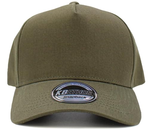 Image of KBETHOS Pro Style 5 Panel Rope Baseball Cap with Adjustable Snapback