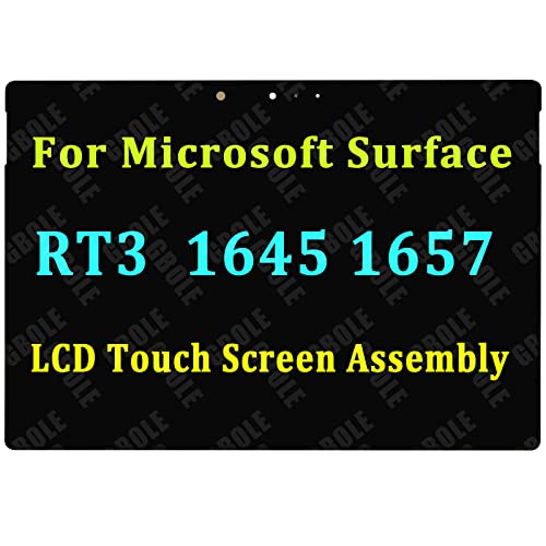 Image of Screen Replacement for Microsoft Surface 3 1645 1657 RT3 LCD Touch Screen Display Digitizer Assembly 1920x1280