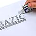 BAZIC Erasers, Jumbo Vinyl Pencil Eraser (4/Pack), Latex Free, White Large Size Block Erasers for Art Drawing School Office Teachers, 1-Pack