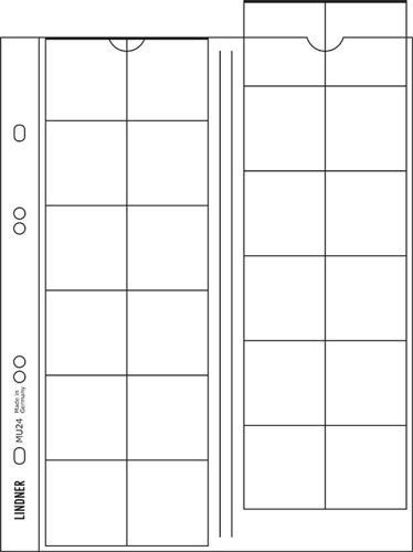 Multi Collect Pagine per Monete Universal per 24