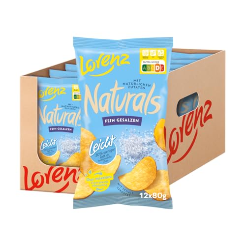 LORENZ | Naturals Leicht Fein Gesalzen | 12 x 80 g | vegan