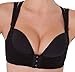 Boolavard Push-up Buste jusqu'à Soutien du Sein Magie Bra Shaper Shapewear Vest Gorge Sexy L (40-42), Noir
