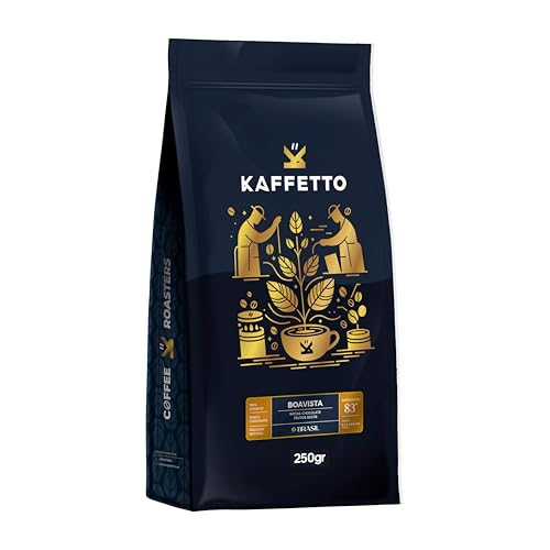 Cafe de ESPECIALIDAD | Café Grano Natural 100% ARABICA, Origen: BRASIL | SCA 83 Puntos [Kaffetto, Cafe Especialidad Premium] Tueste Natural, Reciente y Seleccionado.