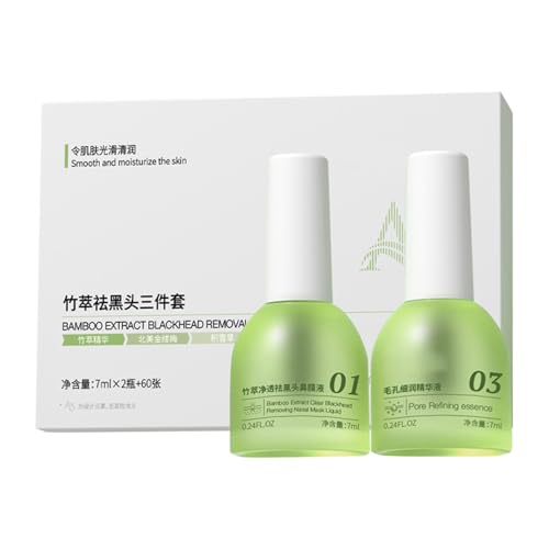 Extracto De B-ambú Desmontaje Blackhead, Esencia De Refinación De Poros, Líquido De Removedor De Poros De La Nariz, Con Fórmula Segura Y Mejora La Textura De La Piel, 7ml, Para Hombres Y Mujeres