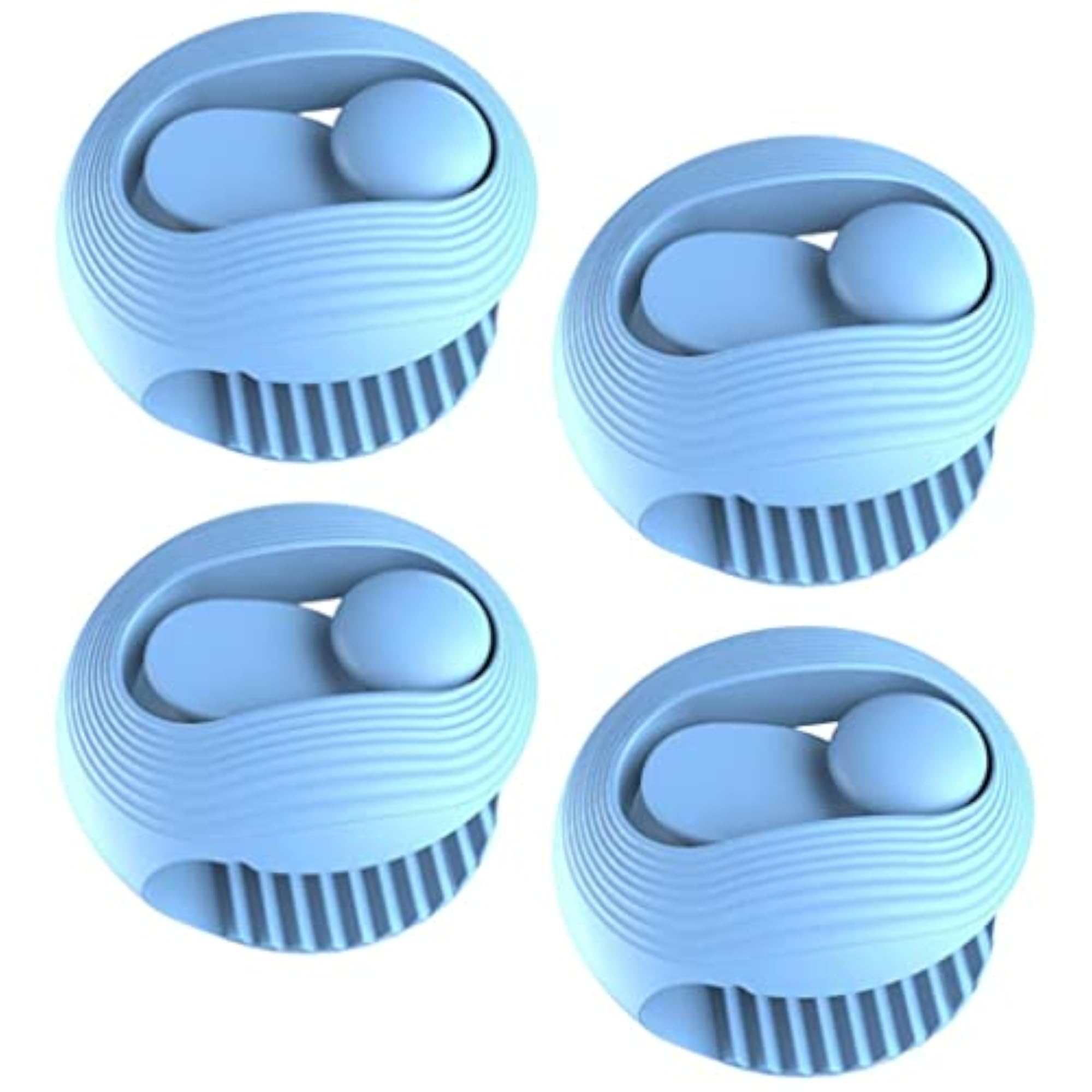 3x Bed Cover Grippers Fasteners, Blue