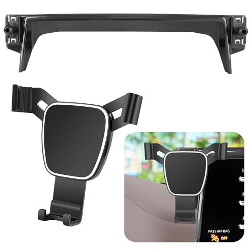 LUNQIN Car Phone Holder for Toyota Sienna 2021 2022 2023 2024 Auto Accessories Navigation Bracket Interior Screen Decoration Dash Board Mobile Cell Phone Mount case【Not fit Sienna 2025】