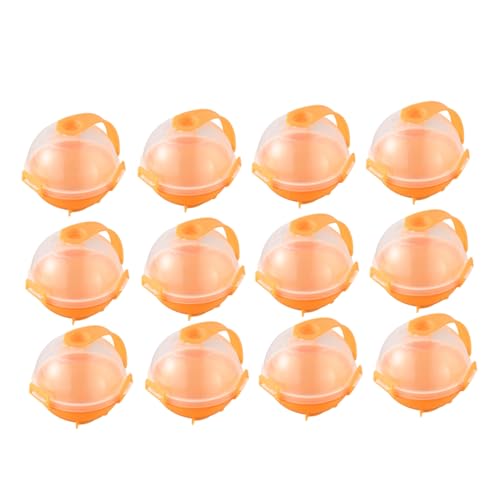 Molde Redondo para Hielos de Whisky 12 Piezas Naranja miniatura 1