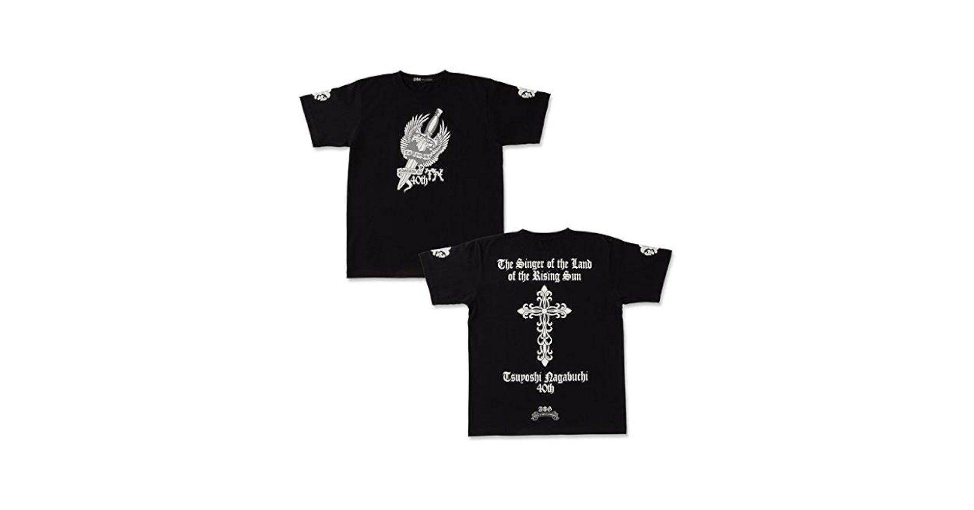 Amazon | 長渕剛 40周年記念 A&G コラボレーション Tシャツ L