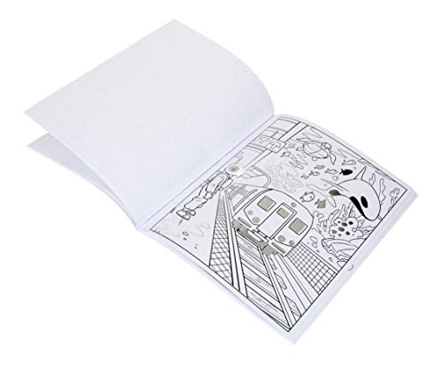 Crayola Art With Edge Coloring Book, Art In The Streets, 32Pgs, Gift #TOP4