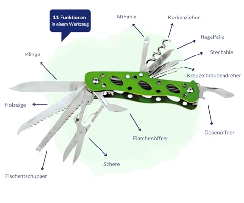 Kindertaschenmesser Moses 9713 – Multifunktionales Taschenmesser für Kinder