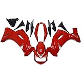 MZYPARTS Injection Red Black Fairing Kit Fit for 2006 2007 2008 Kawasaki Ninja 650R ER-6F 06 07 08 ABS Plastic Bodywork Body Frame Cowling Set