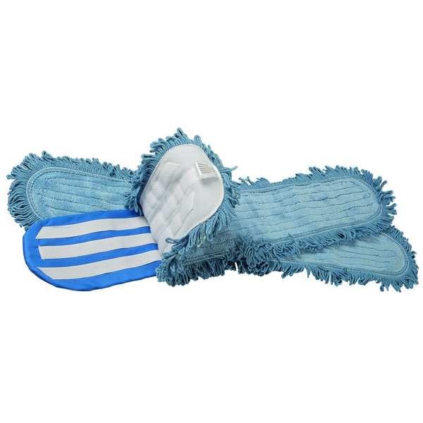 Dust Mop Kit, 48"L, Microfiber